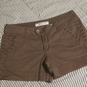 Dark brown shorts